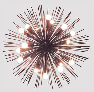 Brass Urchin Chandelier - 32136