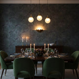 Scalloped brass wall light designed for bedroom, hallway, living room, and accent wall decor